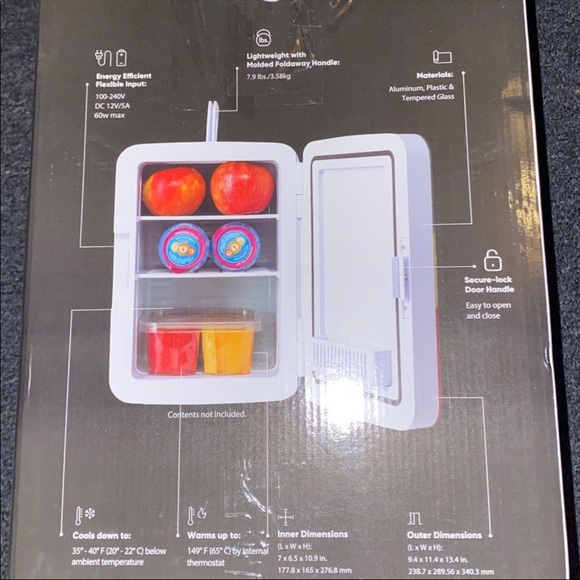 Mini cooling fridge - Picture 7 of 10